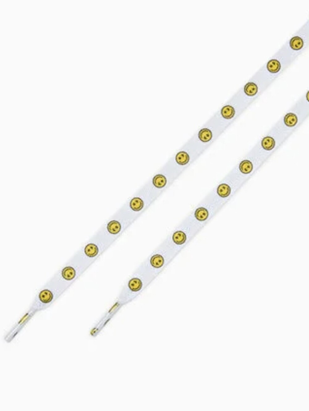Converse Smiley Vibes 45" Laces- White